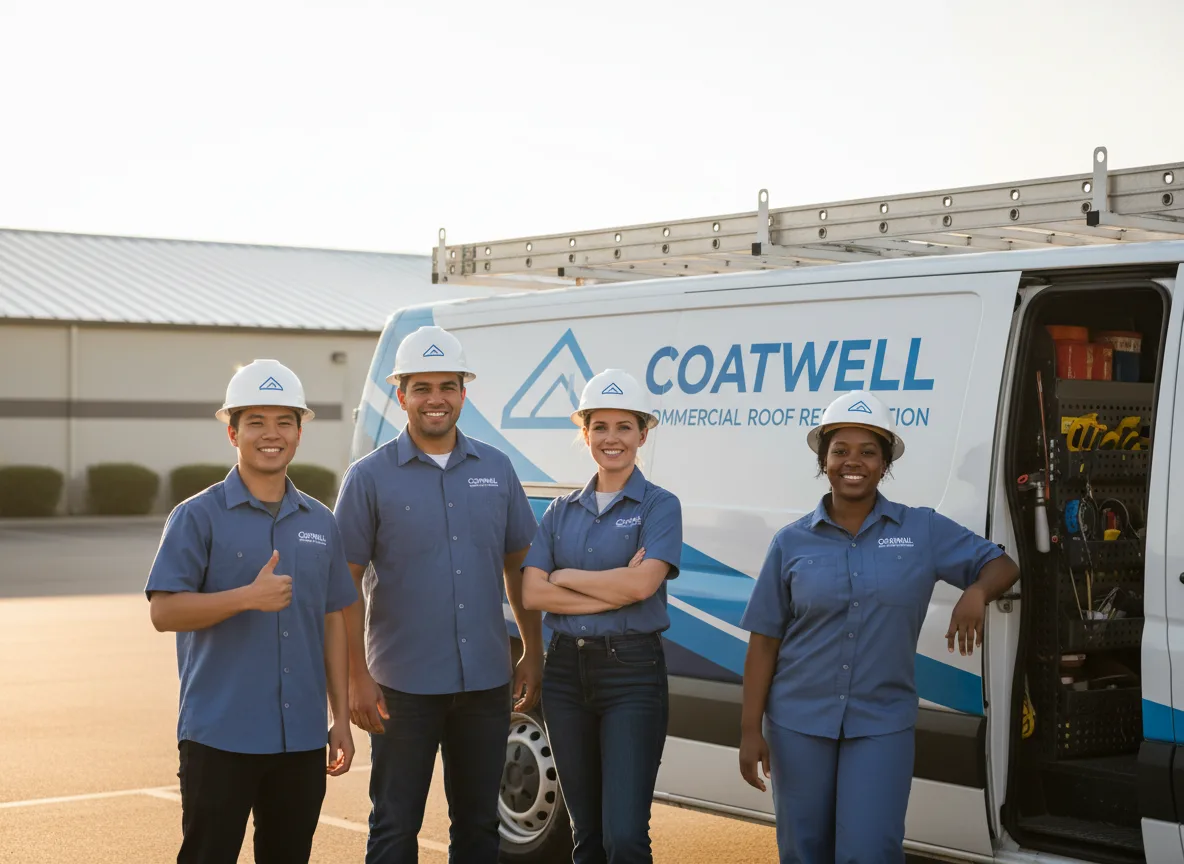 Commercial roof coating company in Fairmont, OK